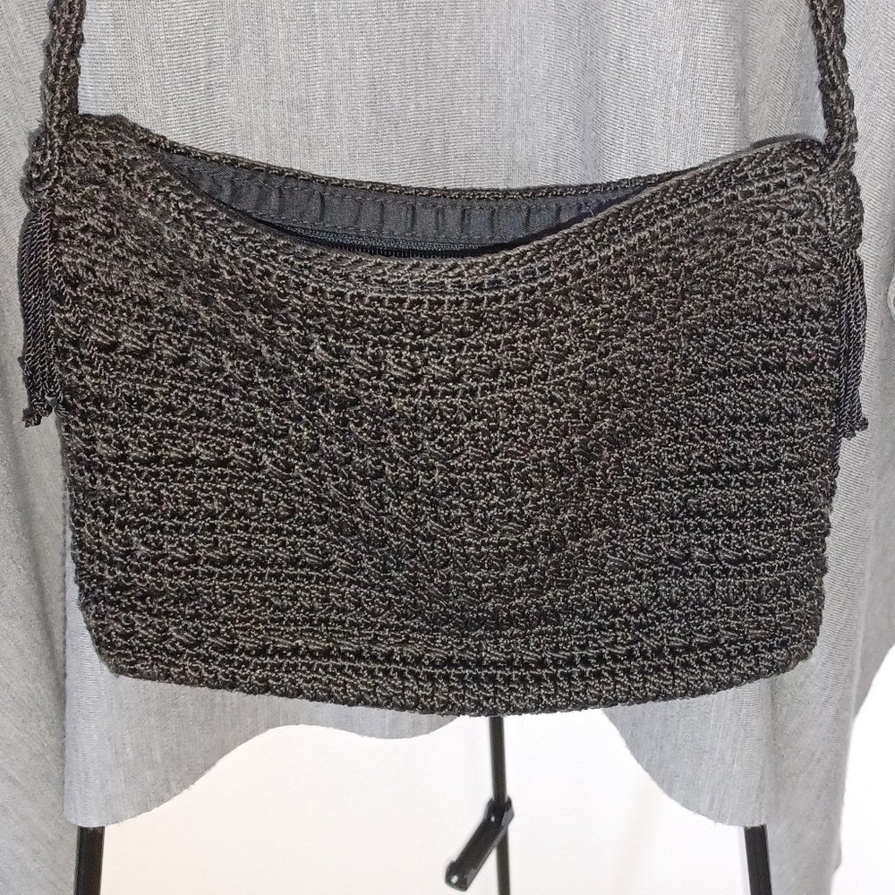 The Sak Black Crochet Crossbody Bag - Picture 9 of 9